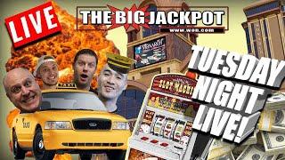 • Taxi Tee and Crew Play for Some Huge Jackpots Live •