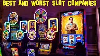 Top 5 BEST and WORST Slot Machine Companies (In my opinion)