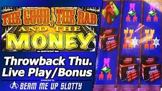 The Good, The Bad, and The Money Slot - TBT Live Play and 2 Free Spins Bonuses