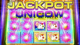 JACKPOT!!! UNICOW MAX BET!!!! - Invaders Return From the Planet Moolah - WMS SLOTS!!! LUCKY HIT