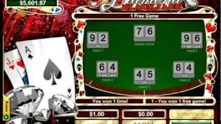5 Diamond Blackjack Casino Game Video at Slots of Vegas