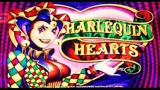 HARLEQUIN HEART - BONUS LAST SHOT - ARISTOCRAT SLOT MACHINE