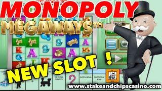 WHATS IT LIKE ? • NEW MONOPOLY SLOT MEGAWAYS • Casino Game Play Review & WIN