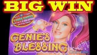 Genie's Blessing SUPER BIG WIN Las Vegas Slot Machine Winner