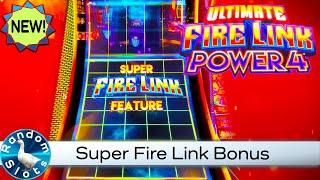 Ultimate Fire Link Power 4 Slot Machine Super Bonus