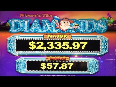 Where's the Diamonds slot machine, DBG