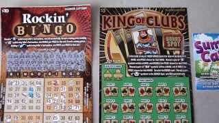 "NEW" Lottery Tickets - $10 Bingo, $5 "King of Clubs, $2 Free Gas, $1 Summer Cash