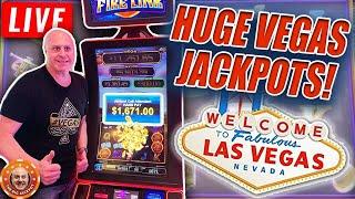 I •️ LAS VEGAS! Day #3 of THE BIGGEST JACKPOT WINS ON YOUTUBE! • LIVE!