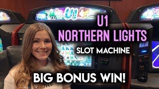 BONUS! BIG WIN! U1 Northern Lights Slot Machine!