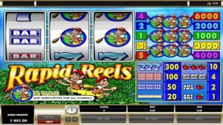 Free Rapid Reels Slot by Microgaming Video Preview | HEX