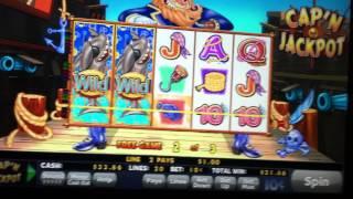 Cap'n Jackpot Slot Machine Bonus - Free Spins