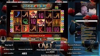 Book Of Ra 6 Gives Megas Big Win At OVO Casino!!