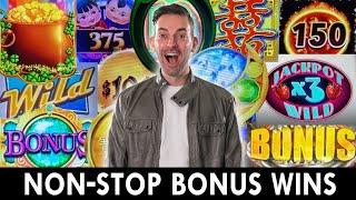 Bonus After Bonus ⋆ Slots ⋆ A 30 Minute Compilation of Bonuses at the Casino!