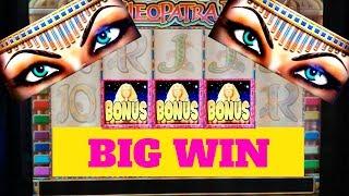 Cleopatra 2 Slot Machine Bonus  •BIG WIN• | Slot Machine Pokies w/NG Slot