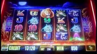 Sunset King Slot Machine, $2.50 BET BONUS ROUND (FAIL)
