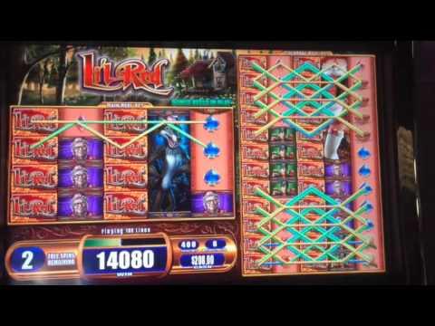 ** BIG WIN ** Lil Red ** Max Bet Bonus ** SLOT LOVER **