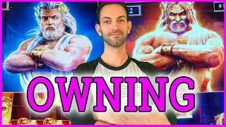 • OWNING Kronos & ZEUS for 20 Minutes• • Which is Better?? • Slot Machine Fruit Machines w Brian