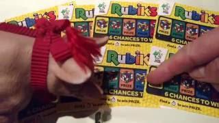 The NEW Rubik's Scratchcards...with Moaning Pig