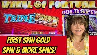 FIRST SPIN GOLD SPIN-TRIPLE GOLD WHEEL OF FORTUNE