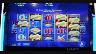 Stack of Gold BIG WIN Bonus Round Buffalo Clone Slot Machine