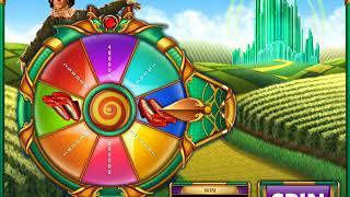 WIZARD OF OZ: NO PLACE LIKE HOME Video Slot Casino Game with a FREE SPIN BONUS