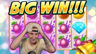 BIG WIN! Extra Juicy BIG WIN - Casino game from CasinoDaddy Live Stream