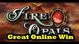 PLAYOLG.CA - Fire Opals - Nice Win!  Online Play!