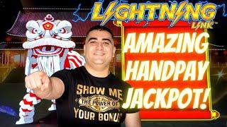 Over 100x HANDPAY JACKPOT On High Limit Lightning Link Slot ! I Made a Big Money With Free Play