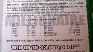 MERRY MILLIONAIRE $20 Lottery Ticket
