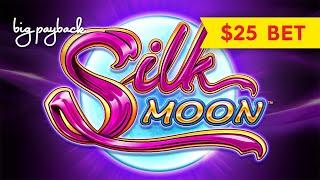 Silk Moon Slot - HIGH LIMIT ACTION - UP TO $25 BETS!