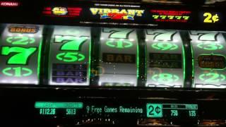 Vibrant 7's Slot Machine Bonus