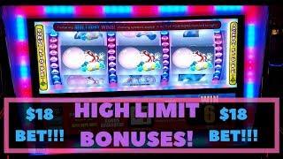 • $18/Spin High Limit•New Slot Alert - Double Bubble Bonus @ Pechanga
