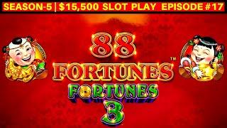88 Fortunes Slot Machine Play Up To $44 Max Bet | SEASON 5 | EPISODE #17