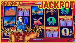 ⋆ Slots ⋆️Lightning Link Sahara Gold HANDPAY JACKPOT ⋆ Slots ⋆️HIGH LIMIT $50 Bonus Round Slot Machi