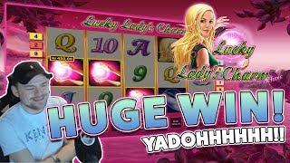 Lucky Ladys Charm BIG WIN - HUGE WIN on Casino Games session