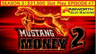HIGH LIMIT Mustang Money 2 Slot Machine Live Play | Season 3 EPISODE #7