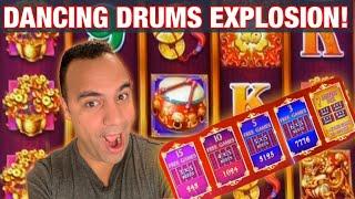 Dancing Drums Explosion $10 MAX BET BONUS!! • •|