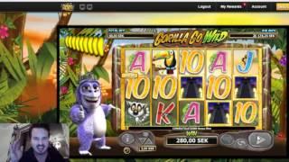 Gorilla go wild - Double bonus retrigger on high bets