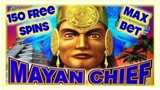 MAX BET 150 Free Spin Bonus on Mayan Chief