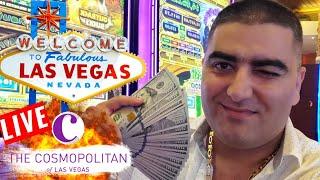 Live Stream Max Bet Slot Play W/NG Slot From Las Vegas THE COSMOPOLITAN