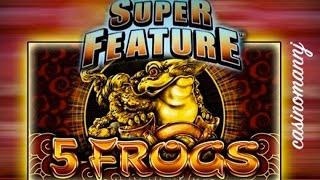 5 Frogs Slot - **NICE WIN** - Slot Machine Bonus