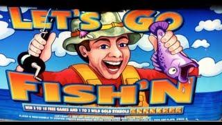 Let's Go Fish'n - Aristocrat - Slot Bonus Win