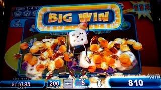 Yahtzee Slot Machine *BIG WIN* & "Party" Bonus! (2 Videos)