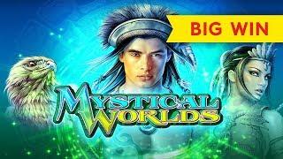 Mystical Worlds Slot - BIG WIN BONUS, AWESOME!