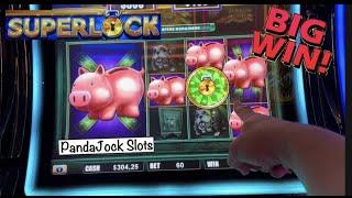 I got a GREAT BONUS on SuperLock Piggy Bankin ⋆ Slots ⋆