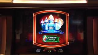 Napoleon & Josephine Castle King Progressive Slot Machine Bonus Hit Aria Casino Las Vegas