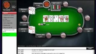 PokerSchoolOnline Live Training Video: "$21.20 Fifty50 SNG Replayer" (16/11/2011)