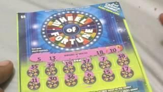 Wheel of Fortune Scratch off from North Carolina Education Lottery
