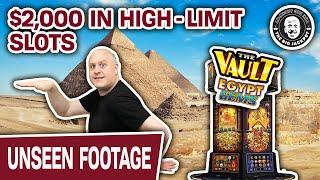 ★ Slots ★ $2,000 In HIGH-LIMIT Slots ★ Slots ★ Will Egypt Gems PAY Me or ROB Me?