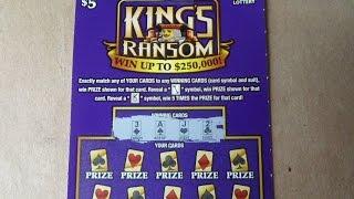 $5 Kings Ransom Lottery Ticket